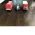 Firemen, police, and paramedic support