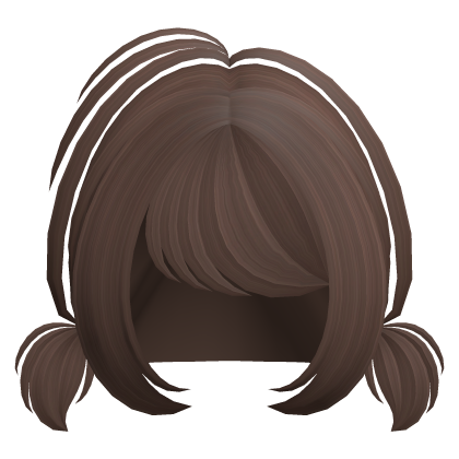 ♡꒱ cutesy brown cat low baby pigtails Roblox item