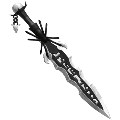 Black White Infernal Undead Immortal Sword (ADDON) Roblox item