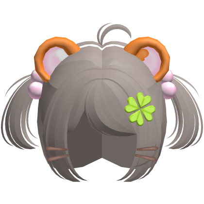 ♡ : cute ash blonde hamtaro hamster baby pigtails Roblox item