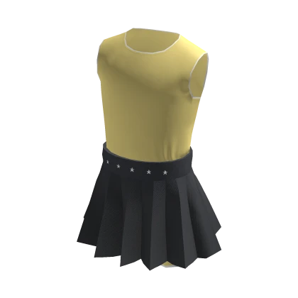 Yellow skirt outfit on roblox online
