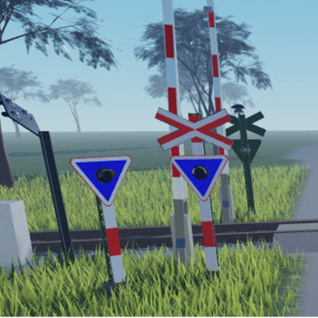 Danish Train RailRoad Crossing Test