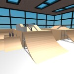 Cobblestone In-Out Door Skatepark