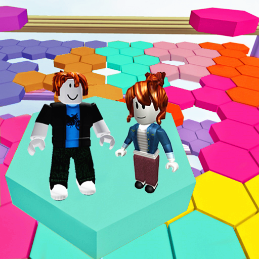 Falling Color Block official Roblox game thumbnail