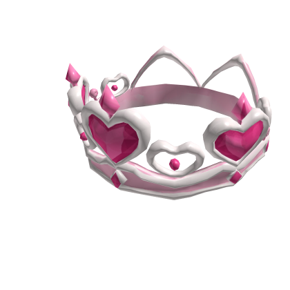 Pink Heart Princess Crown