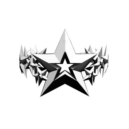 White Astral Star Crown Roblox item