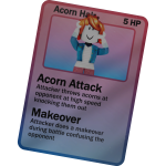 [Starter Series] - Acorn Hair Trading Card
