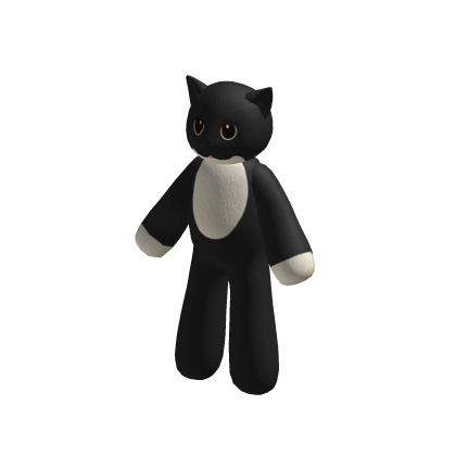 Roblox Item Maxwell Cat Suit Plushy Costume White Plush