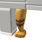 Blue Collar Cat Left Leg