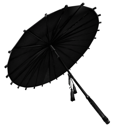 Midnight Japanese Parasol