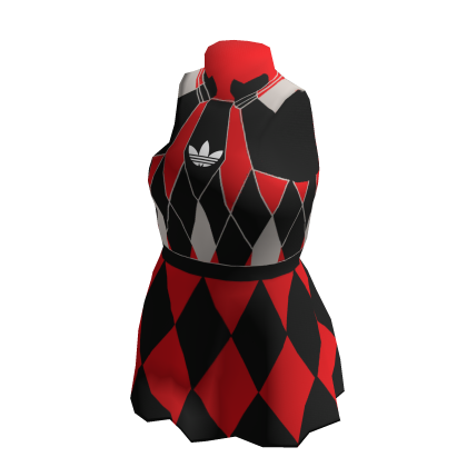 adidas Black, Red & White Dress