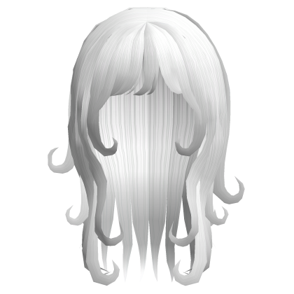 Cute Swirly Layered in White Roblox item