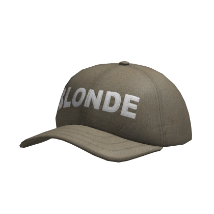 Blonde Khaki Baseball Cap Roblox item