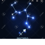 The star shining