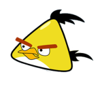 yellow angry bird favorite