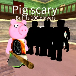 Pig scary but 100 players icon
