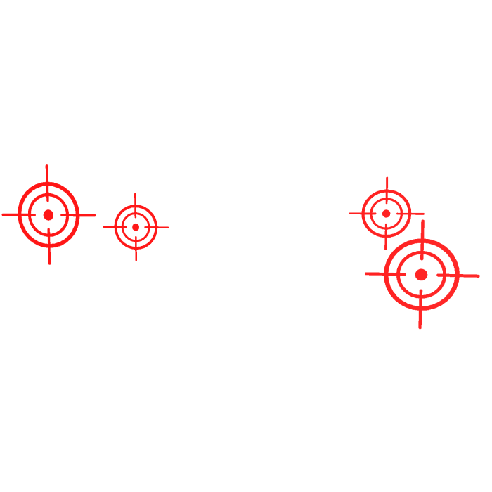 Red Target Marks