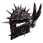 Immortal Helm: Bloodmoon Knight Crusader