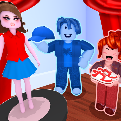 Dress Up [2 Player] official Roblox game thumbnail