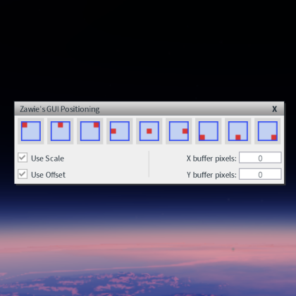 Zawie's GUI Positioning Tools
