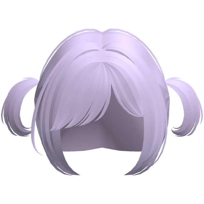 purple silly cutie baby mini pigtails