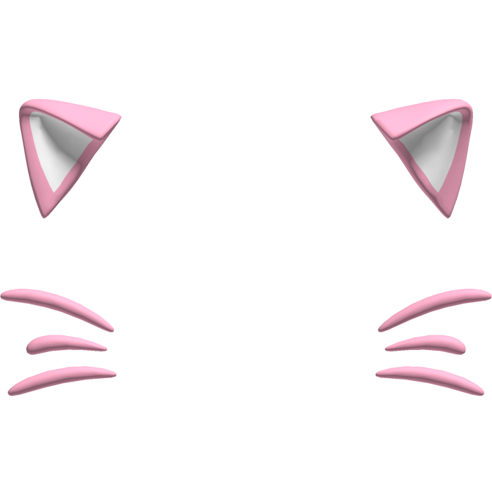 Pink Cat Ears Kawaii Low Filter