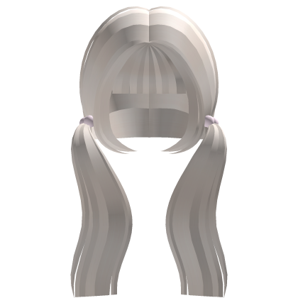 ♡︎ platinum long kawai cutecore adorable pigtails Roblox item