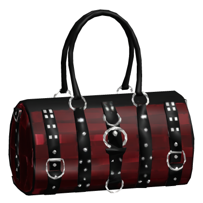 digital handbag in red Roblox item