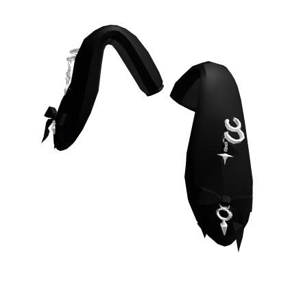 Gothic Black Bunny Ears