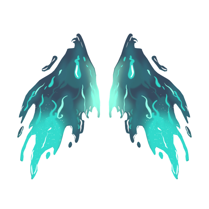 Huge Summer Glowing Water Wings