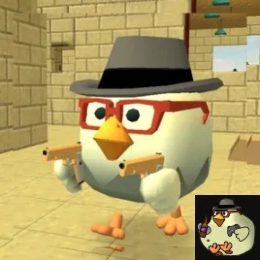 Chicken Gun (New emotes) official Roblox game thumbnail