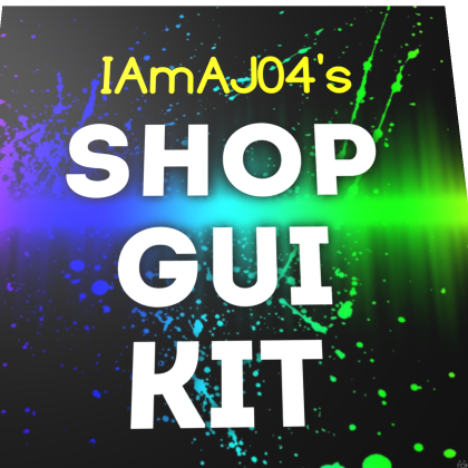 IAmAJ04's Gui Shop Kit!