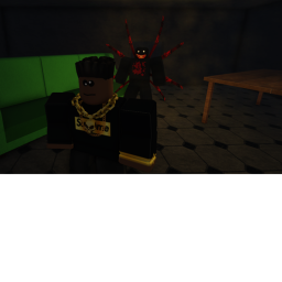 Run from the monster (scary)