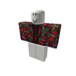 Domino - Red Flower Suit