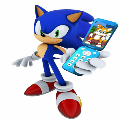 Cursed image of sonic Roblox decal