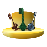 Golden Tophat Of Hunter Commanders
