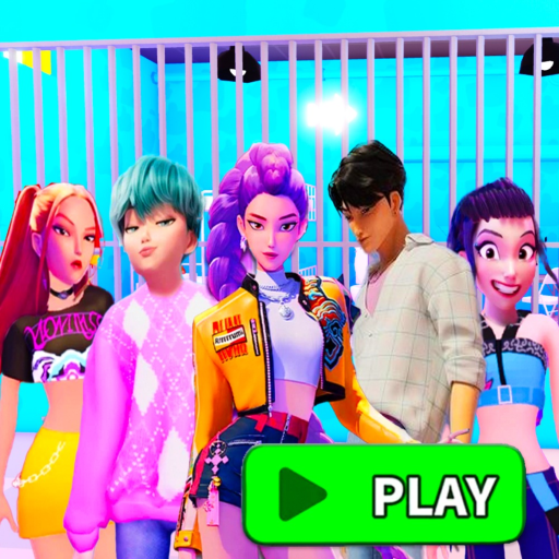 🎤KPOP DEMON HUNTERS BOYS and GIRLS official Roblox game thumbnail