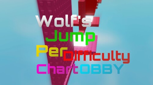 DCO | Wolf's Jump Per Difficulty Chart Obby