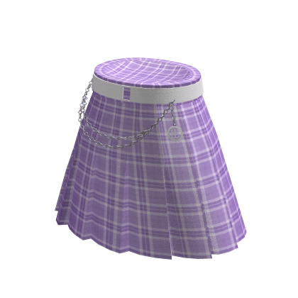 Purple plaid skirt roblox shop