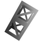 Black & White Truss [Back]