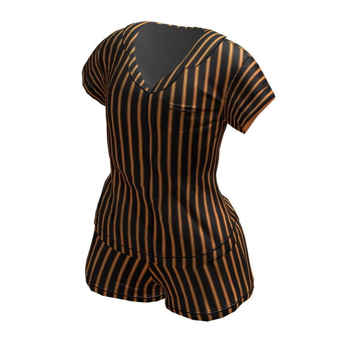 Halloween Stripe Pajamas