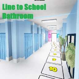 Line To School Bathroom icon
