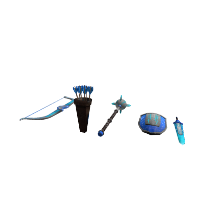 Knight of the Splintered Sky Weapons pack. (Bricks