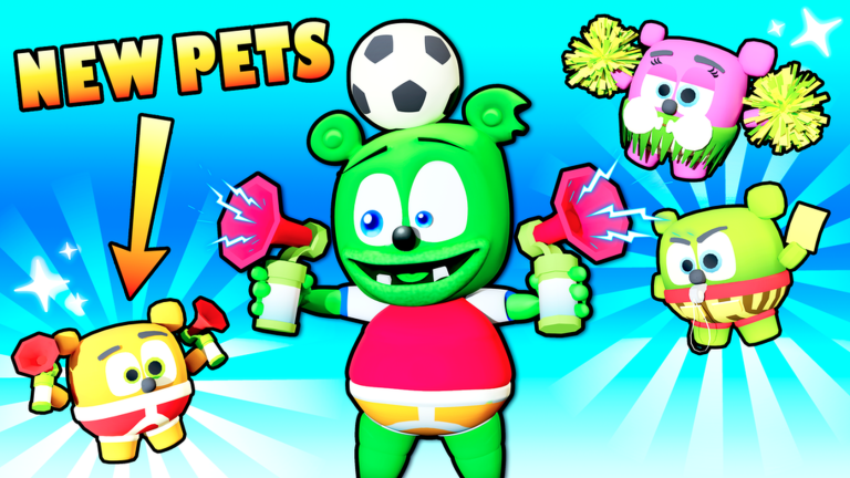 Gummy Bear Pet Simulator Roblox game artwork