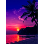 tropical paradise island
