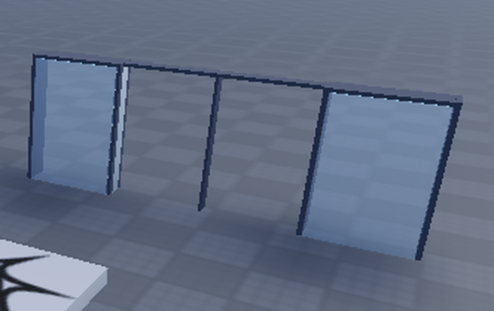 Glass Sliding Doors (WORKING) preview 2