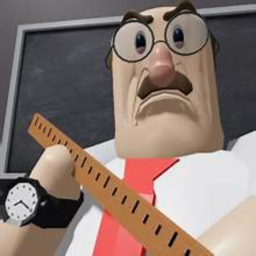 📃ESCAPE EVIL TEACHER OBBY!📏