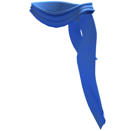Long Back Scarf Blue