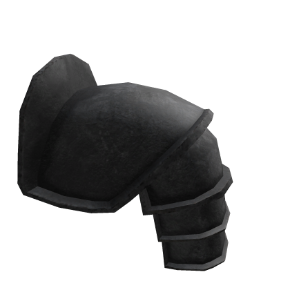 Grimm Black Souls Pauldrons [L] Roblox item