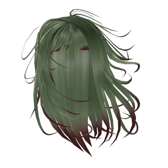 Windy & Dreamy Hair (Zombie Green)